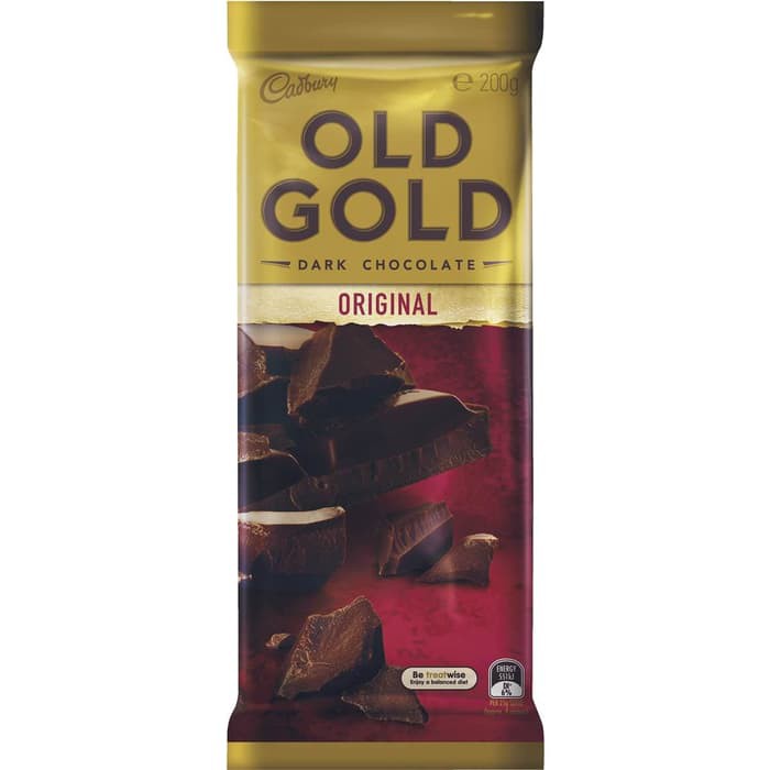 

#HANDCARRY Cadbury Old Gold Dark Chocolate Original 200g - UFOHCR1832