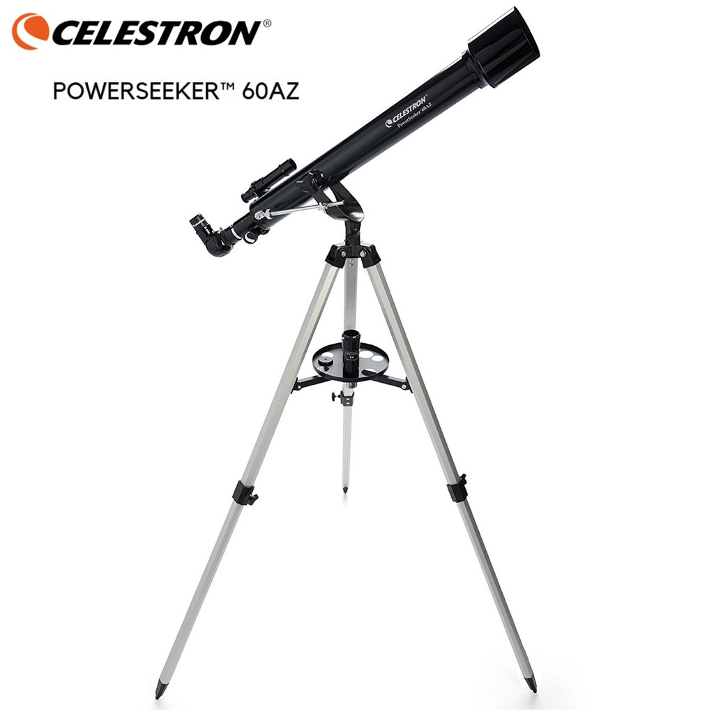 CELESTRON PowerSeeker 60AZ - Teleskop Bintang dengan Tripod