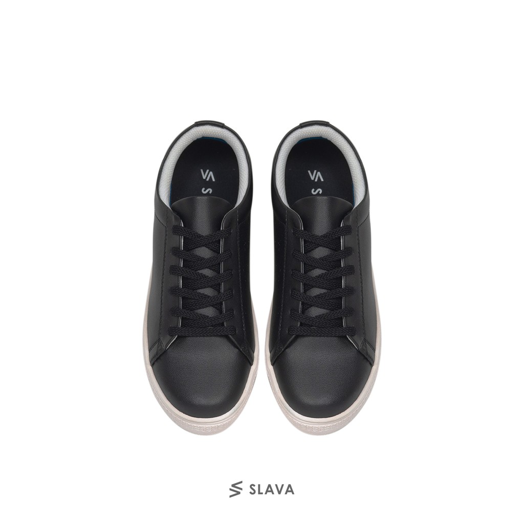SLAVA - Blossom Black Sepatu Sneakers Wanita - Original Footwear-4