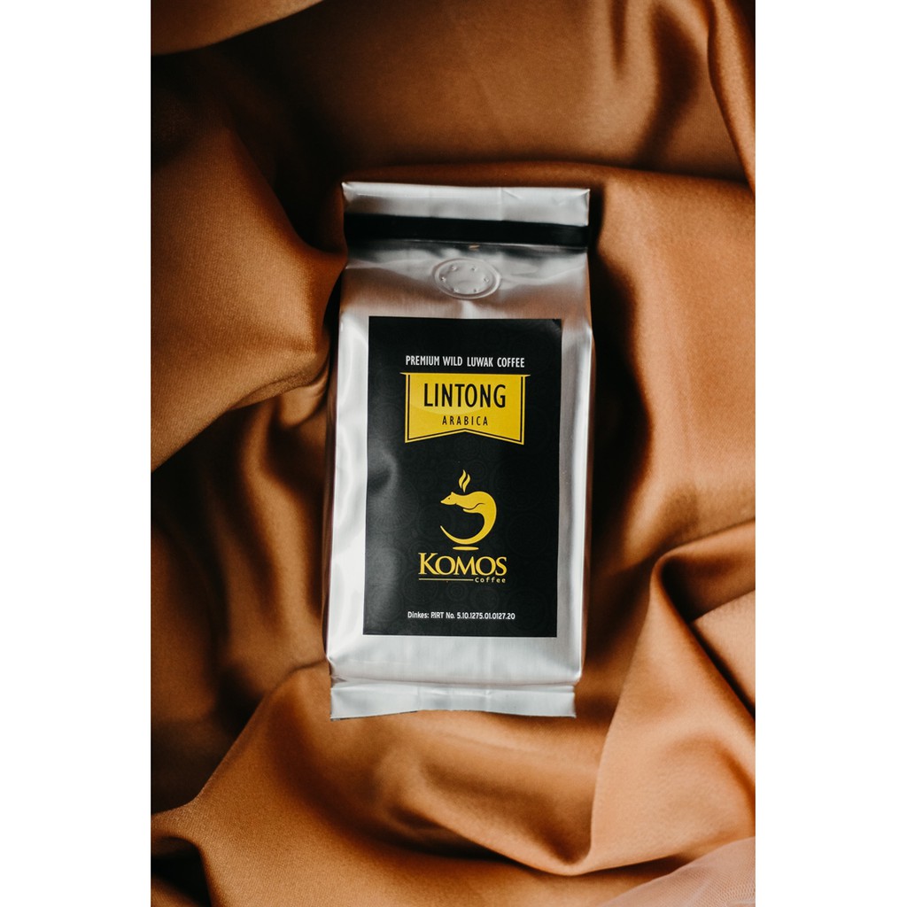 

Kopi Luwak Liar Arabica Lintong 250gr Ground/Roasted Bean Komos Coffee