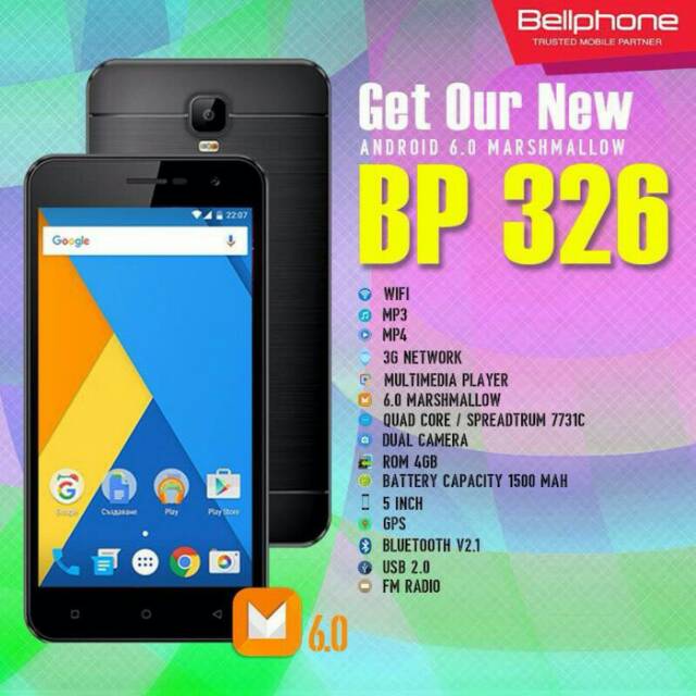 Bellphone Bp 326 Shopee Indonesia
