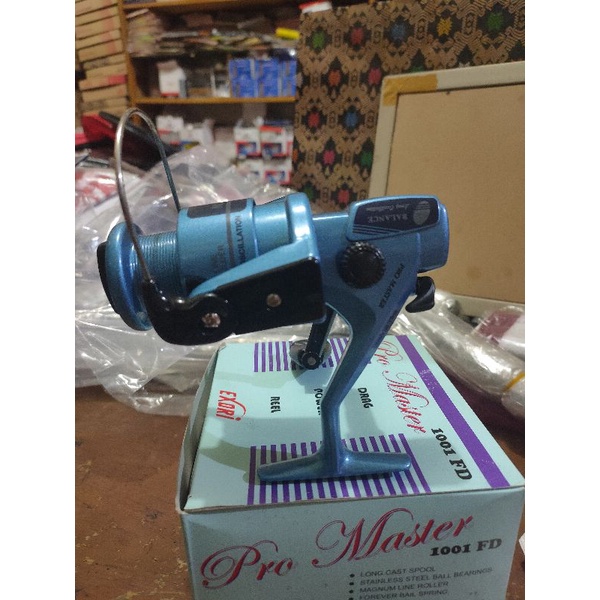 perlengkapan pancing katrol exori pro master reel original