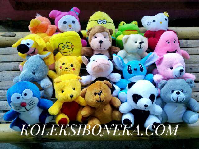  Boneka Kecil  15CM karakter Boneka  Mini Beruang 