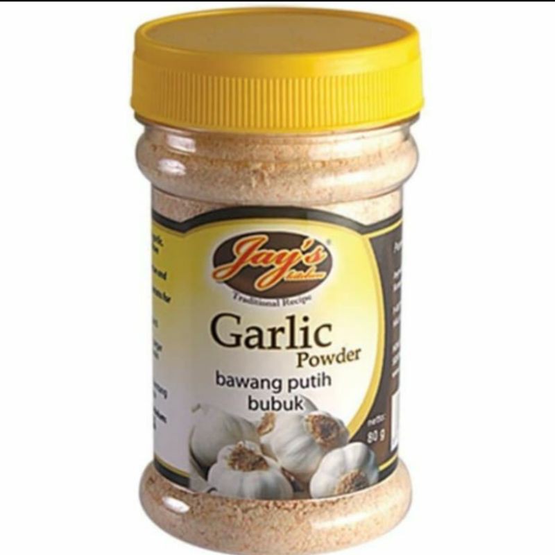 jay's garlic pwder . bawang putih bubuk 80g