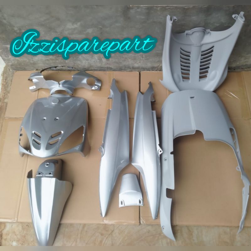 FULL BODY HALUS MIO SPORTY SILVER + DEK PARUH DAN DEK KOLONG