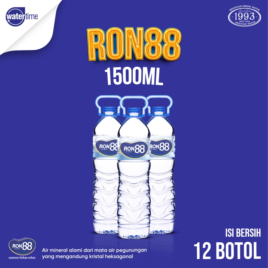 Jual Ron88 Air Mineral 1500ml Shopee Indonesia 9955