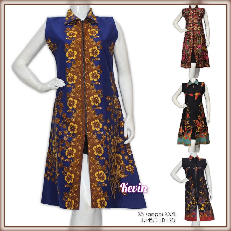 Outer Batik Wanita Modern Atasan Batik Wanita Jumbo Bolero Batik Wanita/Blazer Batik Wanita Batik Ka