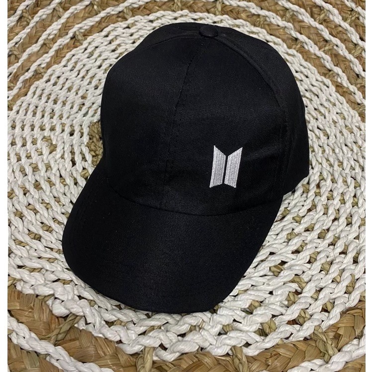 Topi Baseball Distro Bordir BTS Gaya Korea Pria Wanita