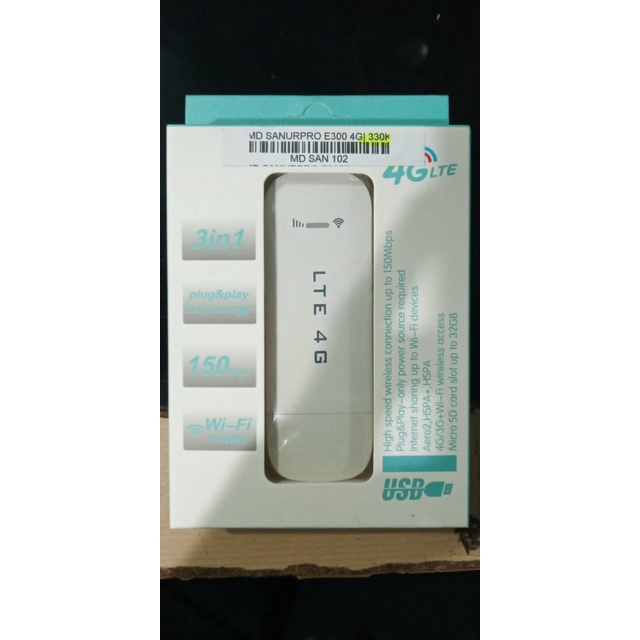 Modem Wifi Sanurpro E300 4G