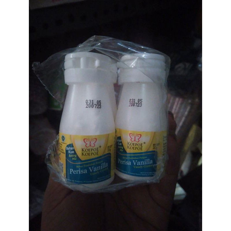

Perisa vanilla bentuk serbuk cristal 20 gr