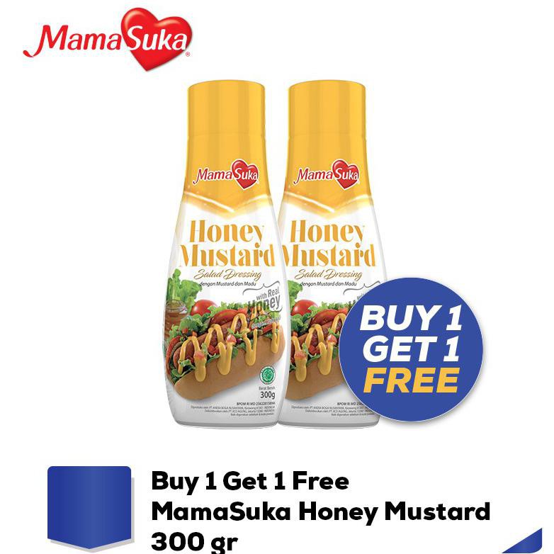 

Pasti Ready Buy 1 Get 1 Free Mamasuka Honey Mustard 300 Gr
