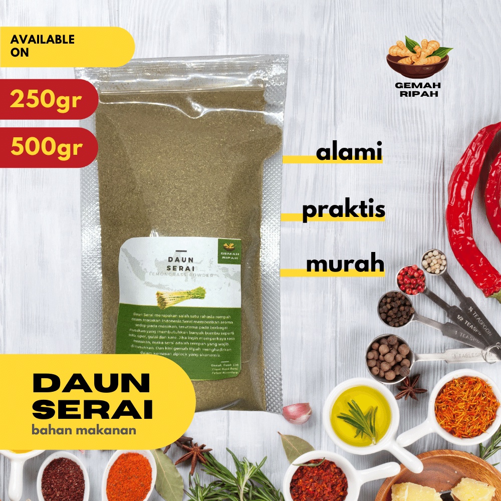 

Daun Serai Bubuk 250gram 500gram 1kg Serai Bubuk Sereh Kering Sere Sereh Merah Minuman Herbal Jamu Herbal Penghangat Badan Rempah Rempah Aromaterapi Pengusir Nyamuk Detoksifikasi Obat Insomnia Anti Radang Obat Nyeri Haid Teh Sereh Teh Serbuk