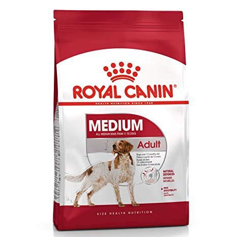 Royal canin dog medium adult 4kg makanan anjing rc