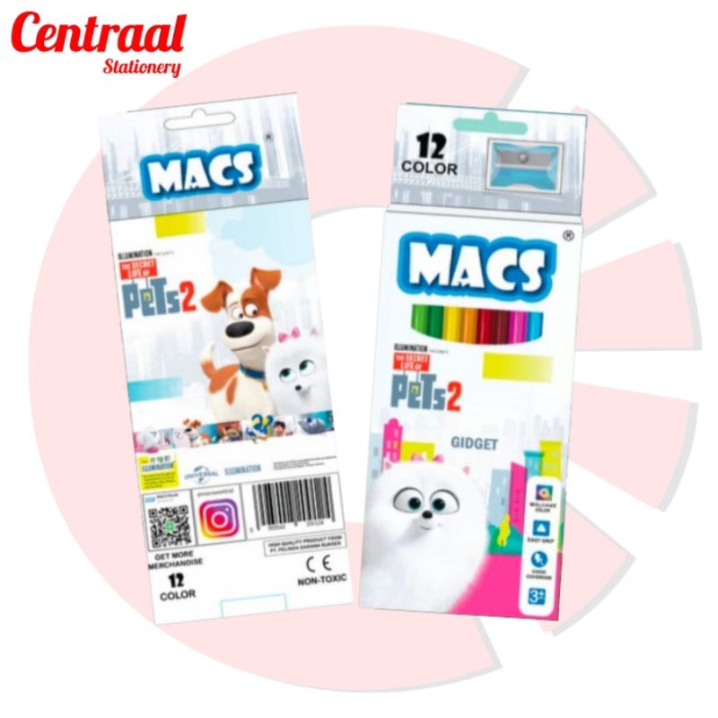 

Pensil Warna Macs 12C Pets2