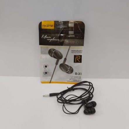 Headset Earphone Realme R24/ R31/ R34/ R42 / R50 Stereo High Defintion