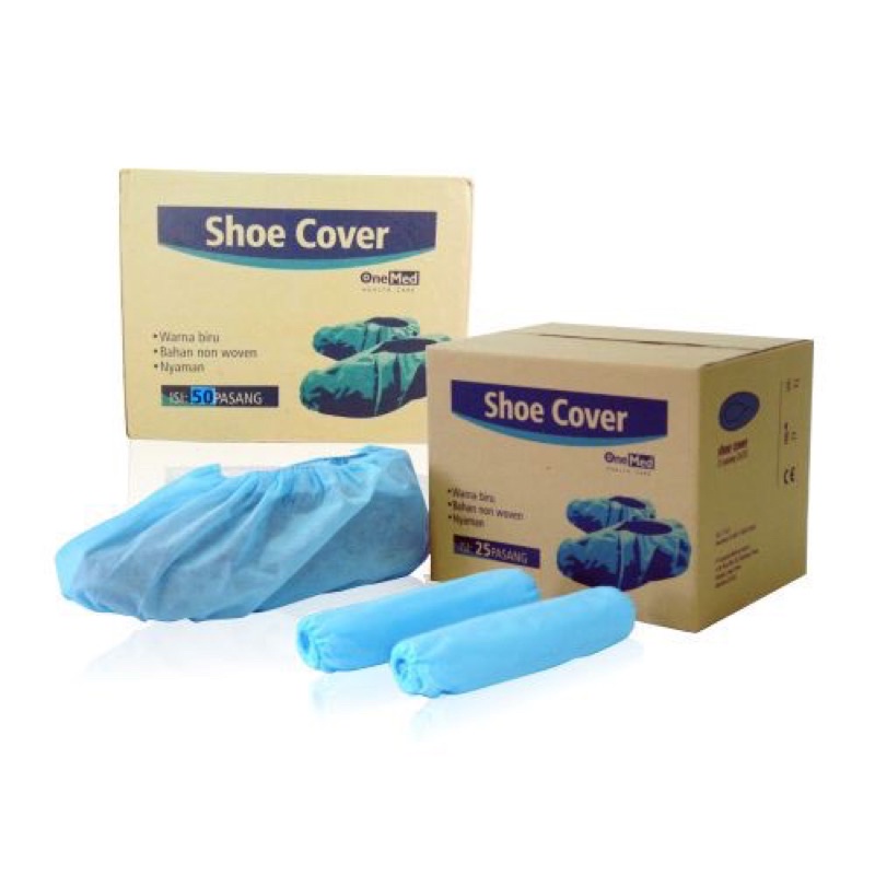 shoe cover onemed isi 100 pcs