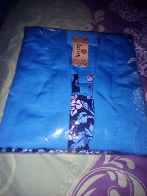 Batik Couple Gamis Brukat Barack 2495 Kemeja