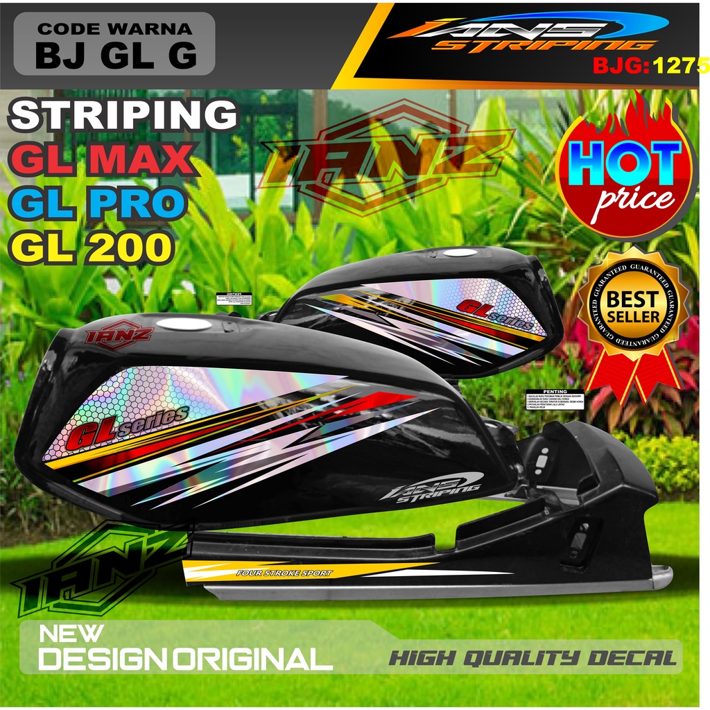 STRIPING GL MAX VARIASI HOLOGRAM / STRIPING GL PRO VARIASI HOLOGRAM / STRIPING GL HOLOGRAM