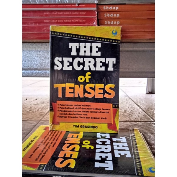 OBRAL BUKU BACAAN MOTIVASI / PENGEMBANGAN DIRI / INSPIRASI / BISNIS / INVESTASI / MILIARDER  MURAH ORIGINAL-The Secret Of Tenses