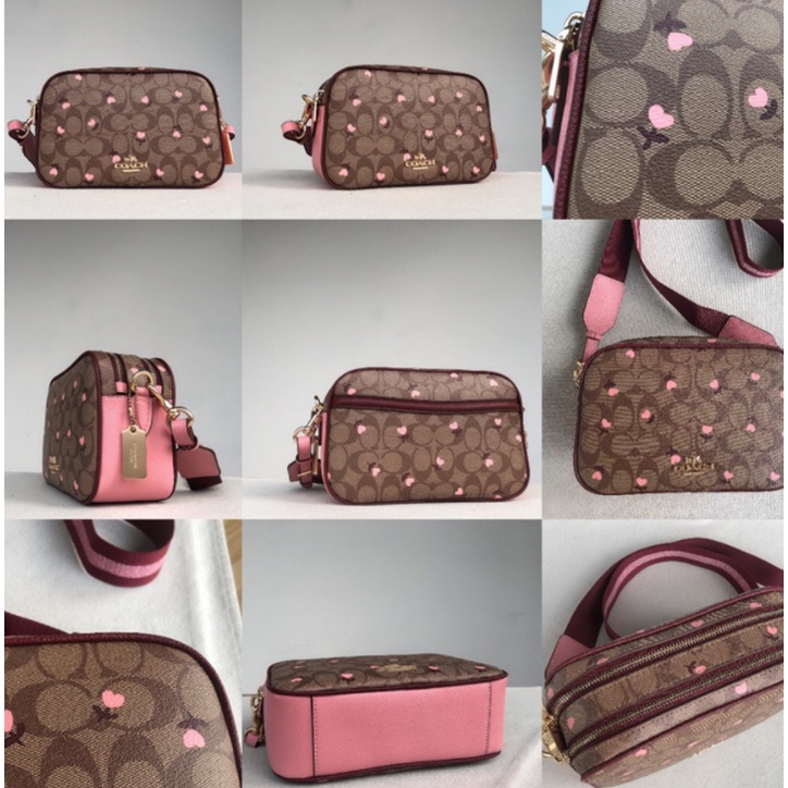 (grab) 3239 2835 1767 68168 39856 1505 2798 2799 coach double zip camera bag shoulder messenger women crossbody handbag
