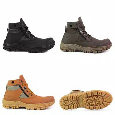 sepatu pria boots safety CROCODILE JOINTER safety ujung besi