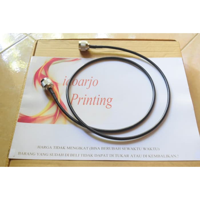 kabel jumper rg58 n male n male 100cm jumper n male 1M jumper 1meter kabel perpanjangan router wifi