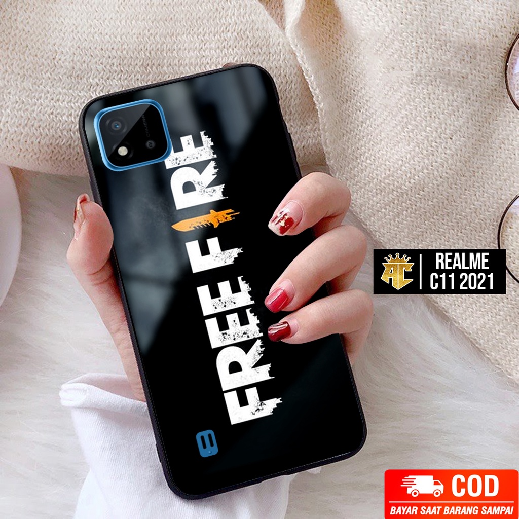 CASE REALME C11 2021 - Casing REALME C11 2021 Terbaru AERO STORE [ GAME FF ] Silikon REALME C11 2021