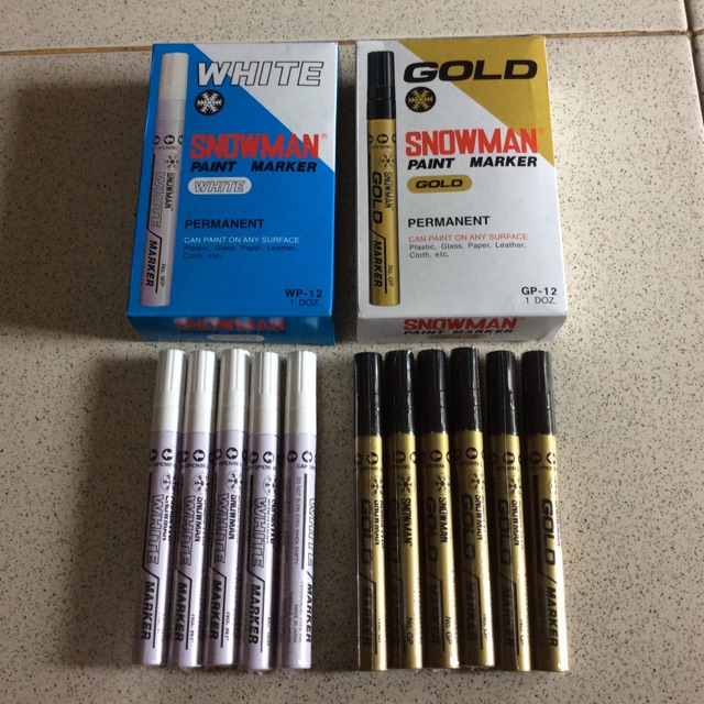 

Spidol Paint Marker Snowman (1pc)