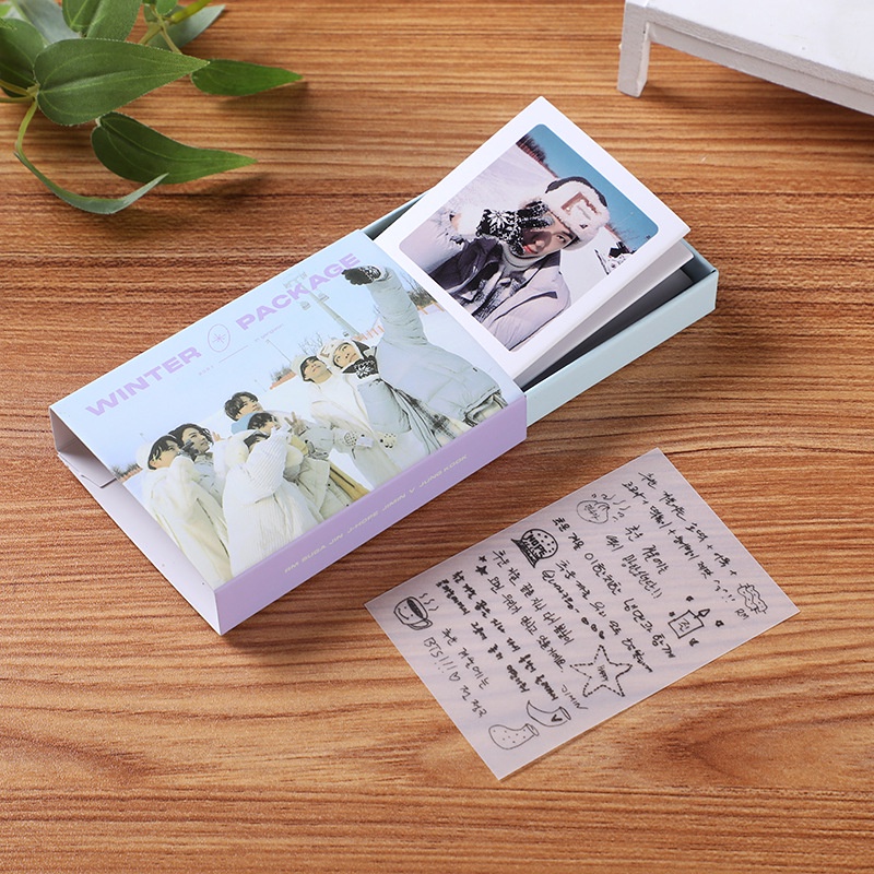 Dompet Kartu Kecil Untuk Koleksi Fans Musim Dingin
