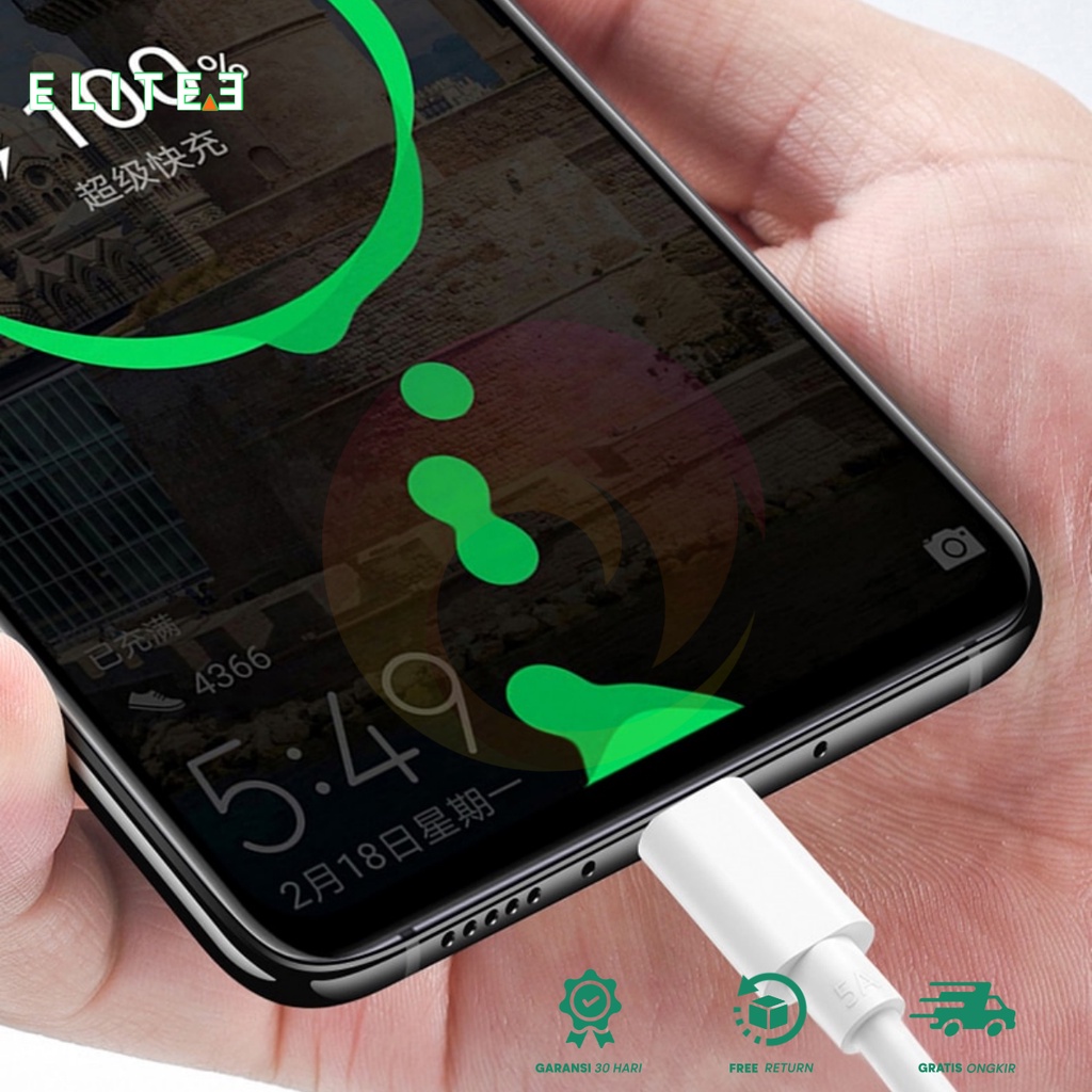 Kabel Data Oppo Vooc 4A Original Fast Charging F1 plus F3 Plus Find 7 s F5 F9 VOOC R17