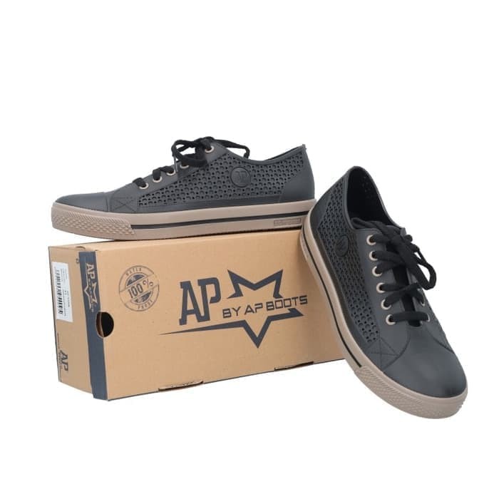 PROMO  Sepatu ApStar AP Star Ap Boots Karet PVC Casual Sepatu Sekolah Sneaker