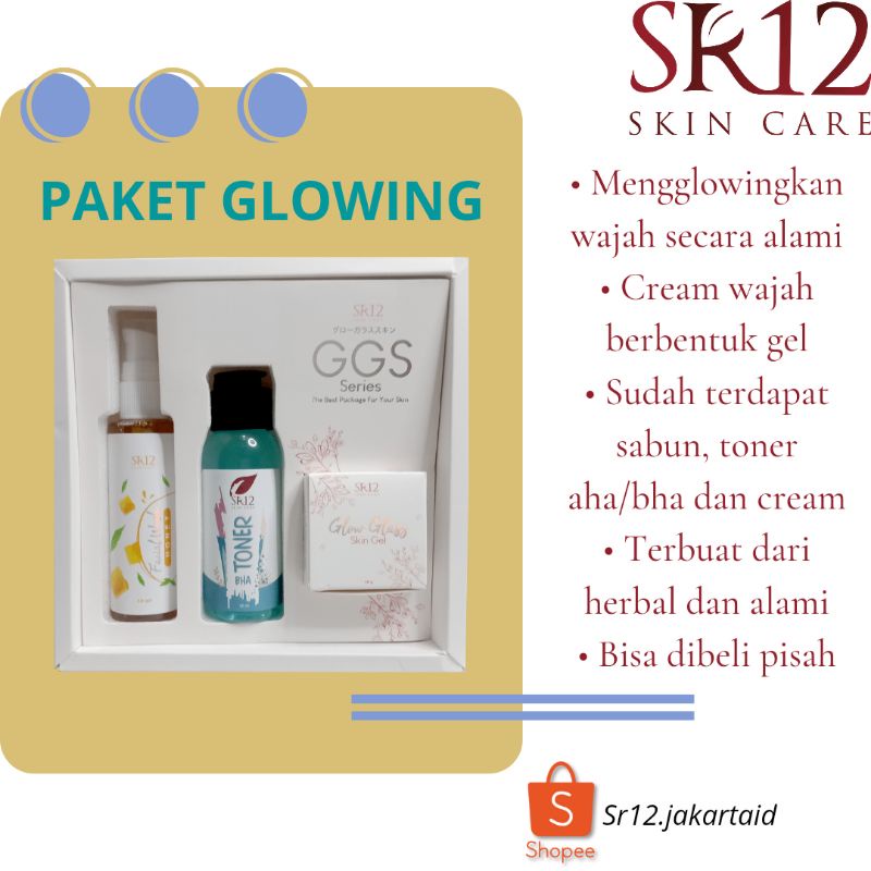 PENGIRIMAN SETIAP HARI - PRODUK READY - SR12 - PEMUTIH WAJAH - KRIM PEMUTIH WAJAH - SR12 - CREAM PEM