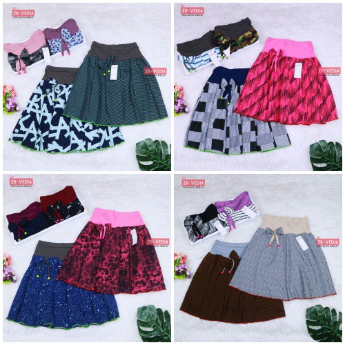 [MOTIF] Rok Pita Bianca uk 6-7 Tahun / Skirt Anak Perempuan Pendek Motif Cewek Import Best Quality