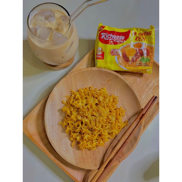 

Mie Goreng Instan Rcheese, Mi goreng keju