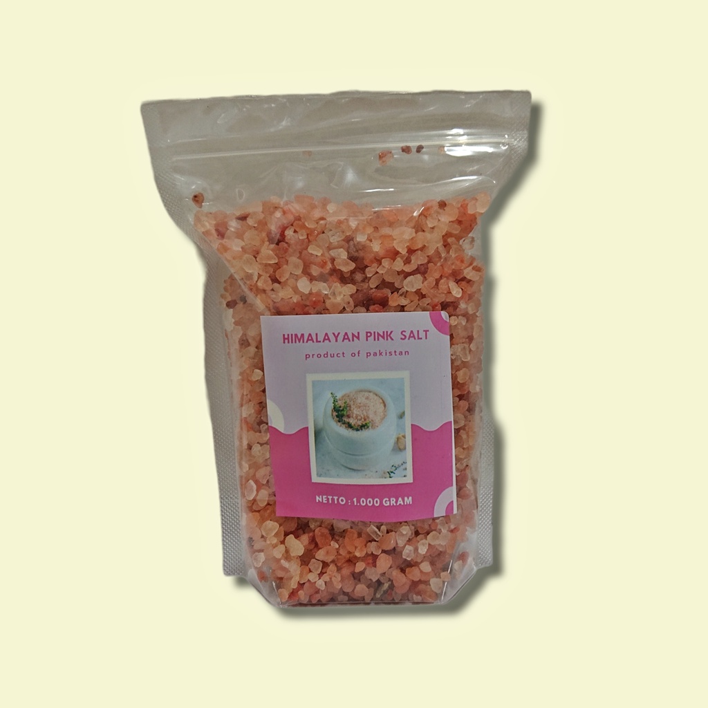 Garam Himalaya Original Halus 1kg (Fine) / Kasar (Coarse/Kerikil) 1kg