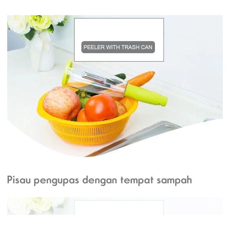 [Saucezhan](COD) Pengupas Buah dan Sayur Peeler/ Alat Pengupas Buah/ Pisau Buah