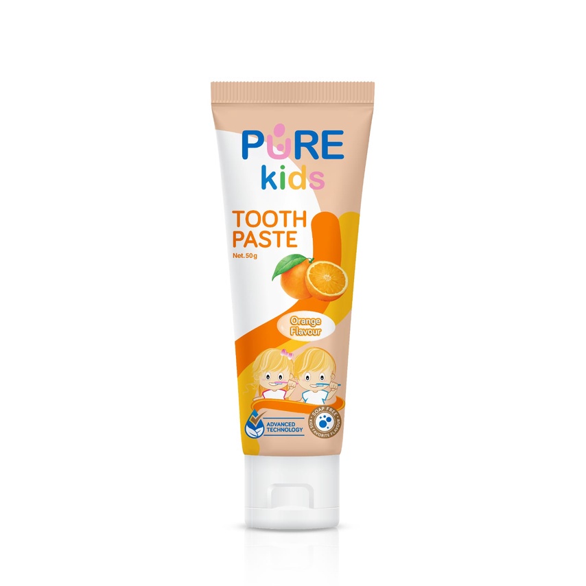 PURE KIDS Toothpaste 50gr/ Pasta Gigi Bayi /odol anak