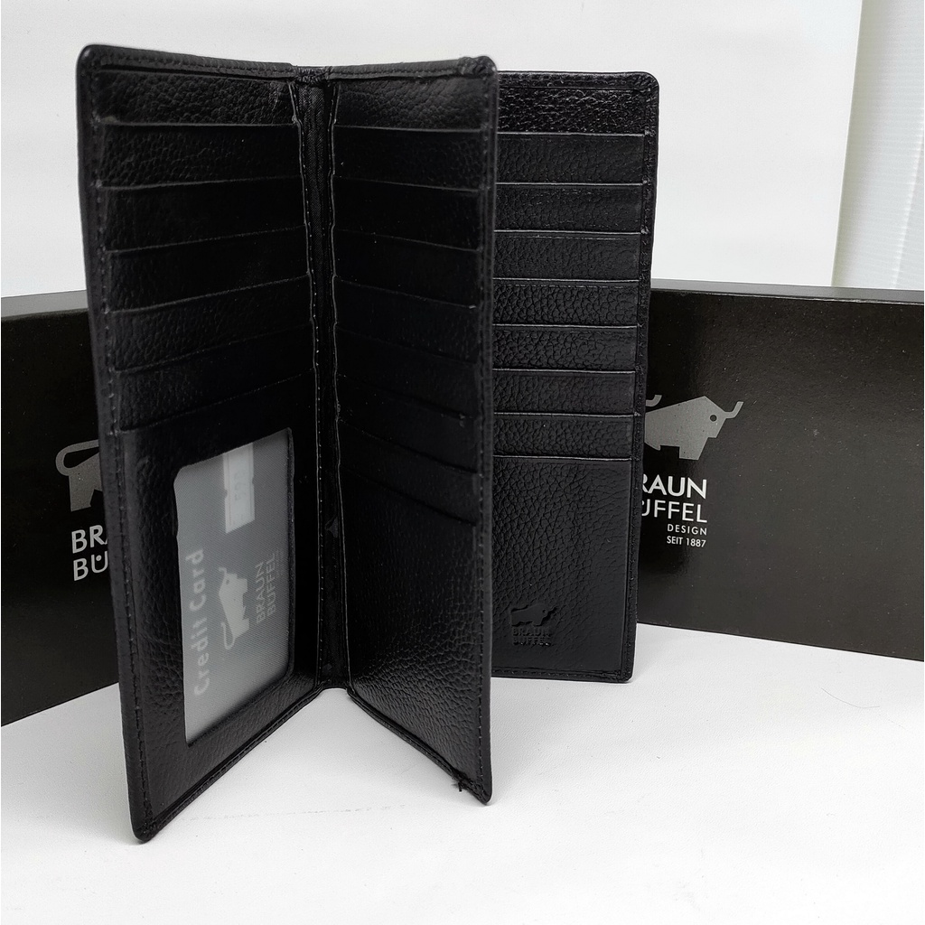 DOMPET PANJANG KULIT IMPORT BRAUN BUFFEL BB 590 - 30 CARD KARTU - BB 590 30 CARD