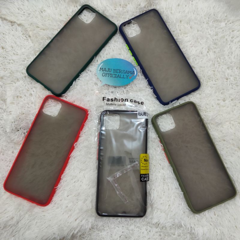 [MB] Softcase Bumper Case Aero REALME C11 Free antigores / My choice Case Silikon REALME C11