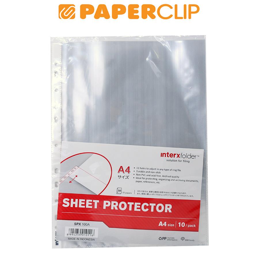 

CLEAR POCKET INTERX SPX100A ISI 10 A4