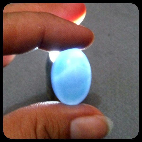 BATU AKIK NATURAL BLUE CHALCEDONY, BUKAN BIRU LANGIT BATURAJA ATAU SPIRTUS