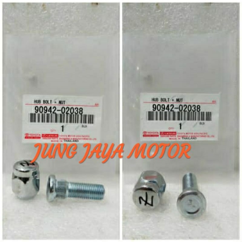 Baut roda dan mur racing avanza