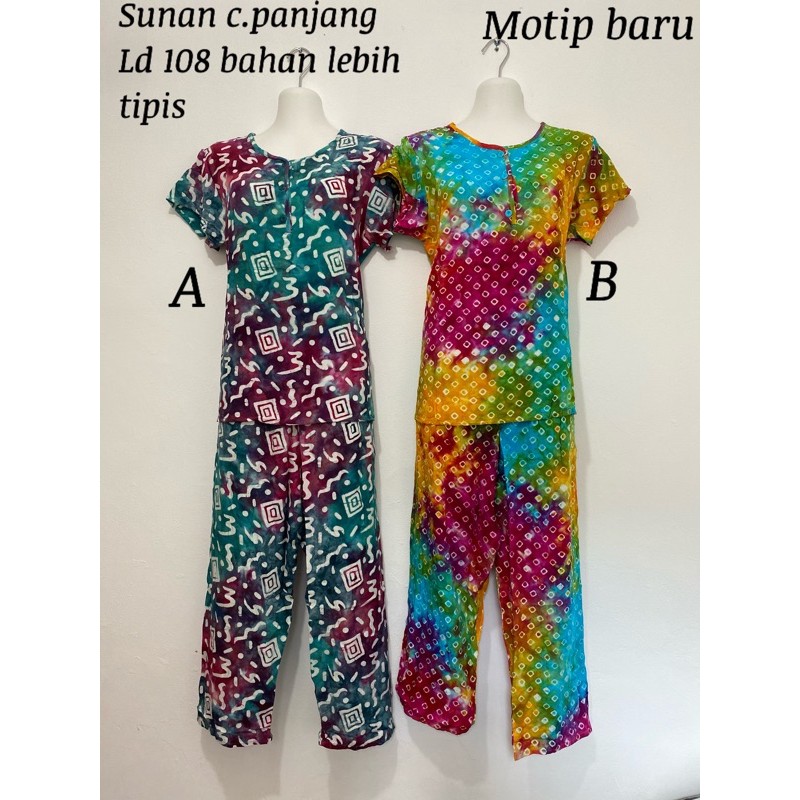 Lucky777 Batik Sunan Cp/ BATIK SUNAN baju tidur batik bisa cod