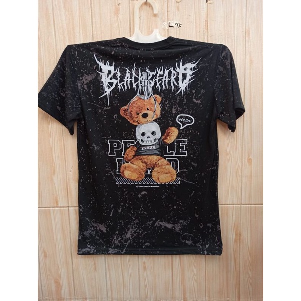 KAOS DISTRO MURAH BLACK BEARD UNISEX TERBARU