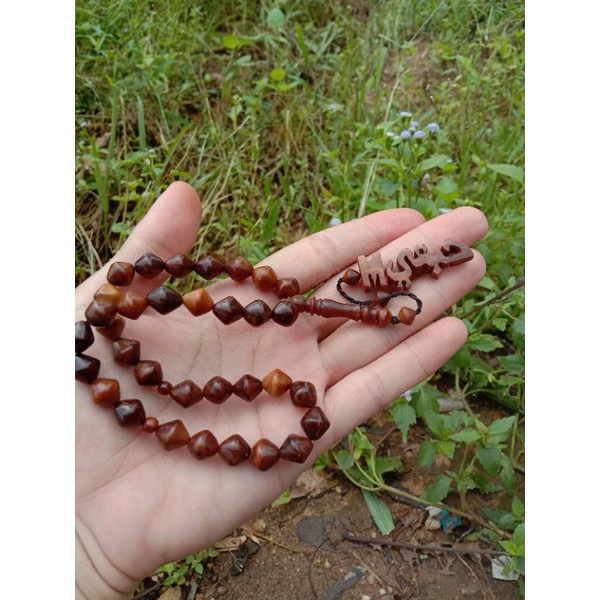 tasbih nama kokka kaukah tasbih nama Arab tasbih kokka kaukah asli tasbih kokka kaukah isi 33 biji