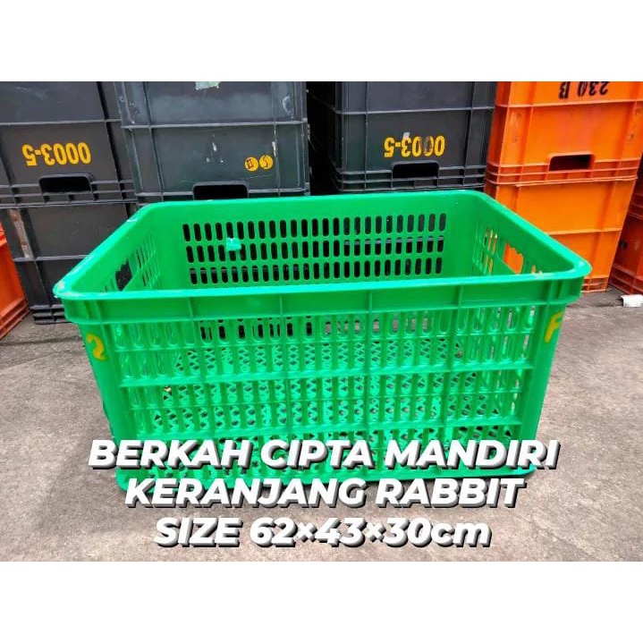 keranjang rabbit/keranjang sayur/keranjang buah/keranjang plastik