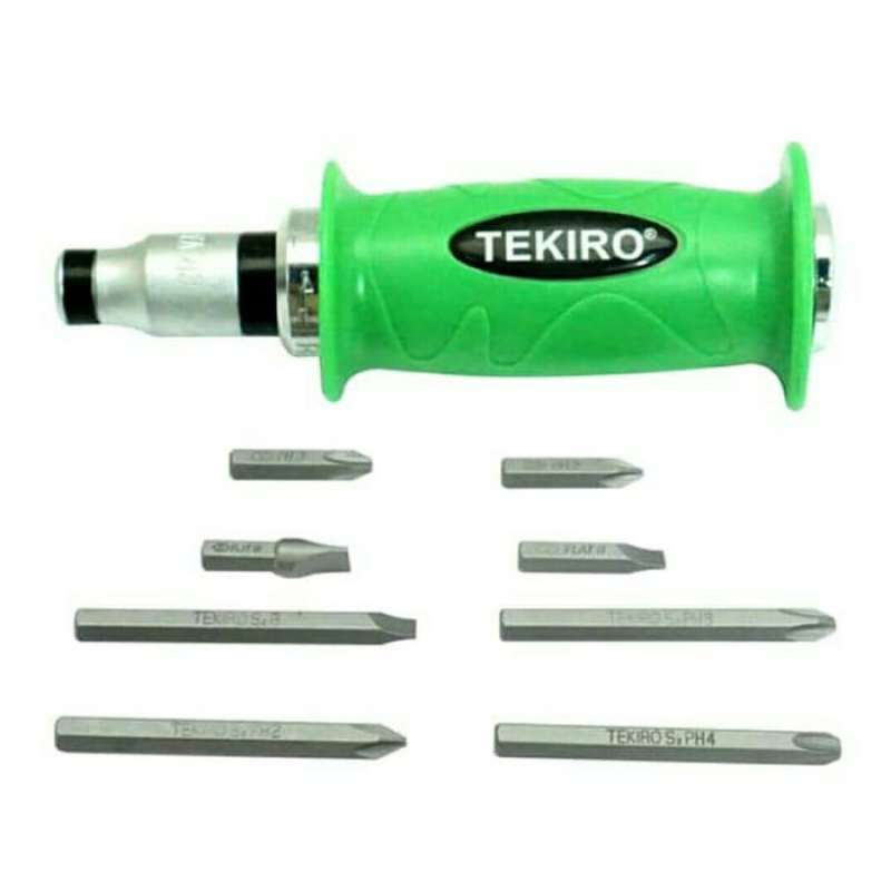 TEKIRO OBENG KETOK SET 9 PCS / TEKIRO MATA IMPACT DRIVER 9 PCS