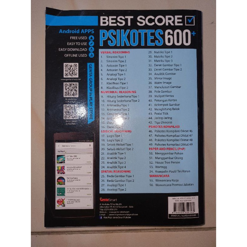 Preloved Best Score Psikotes Shopee Indonesia