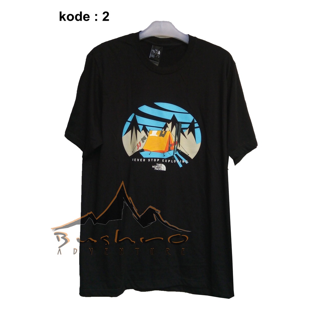 Kaos Outdoor The North Face atau Kaos gunung Kode-13