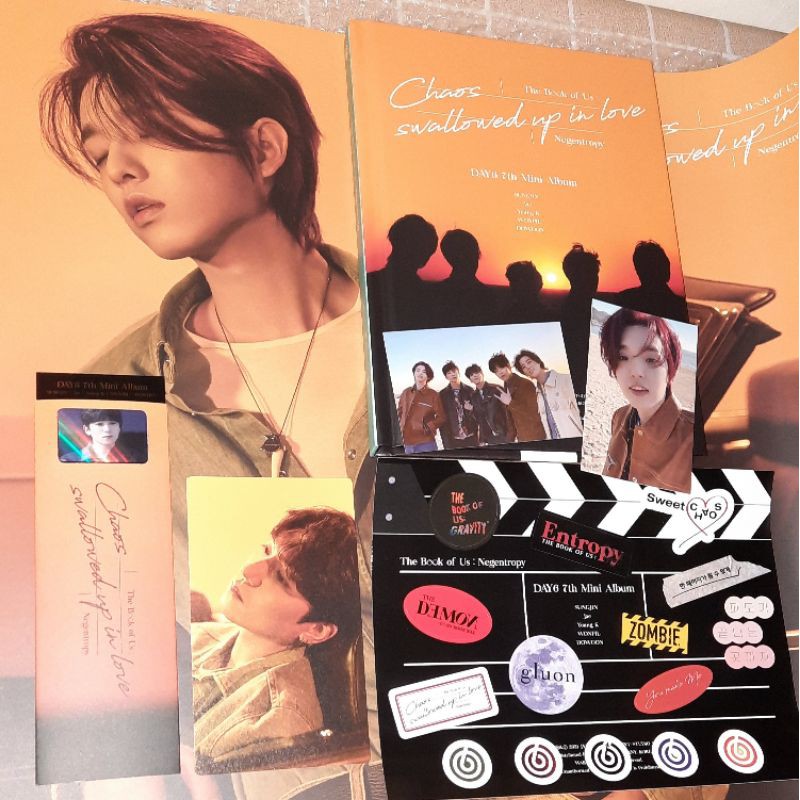 PC PHOTOCARD JAE ALBUM UNSEALED DAY6 NEGENTROPY ONE&